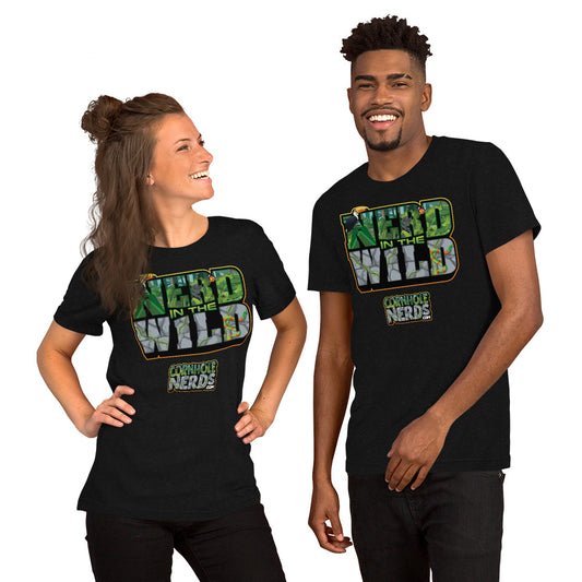 Nerd in the wild Unisex t-shirt