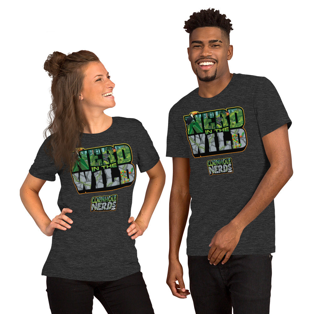 Nerd in the wild Unisex t-shirt