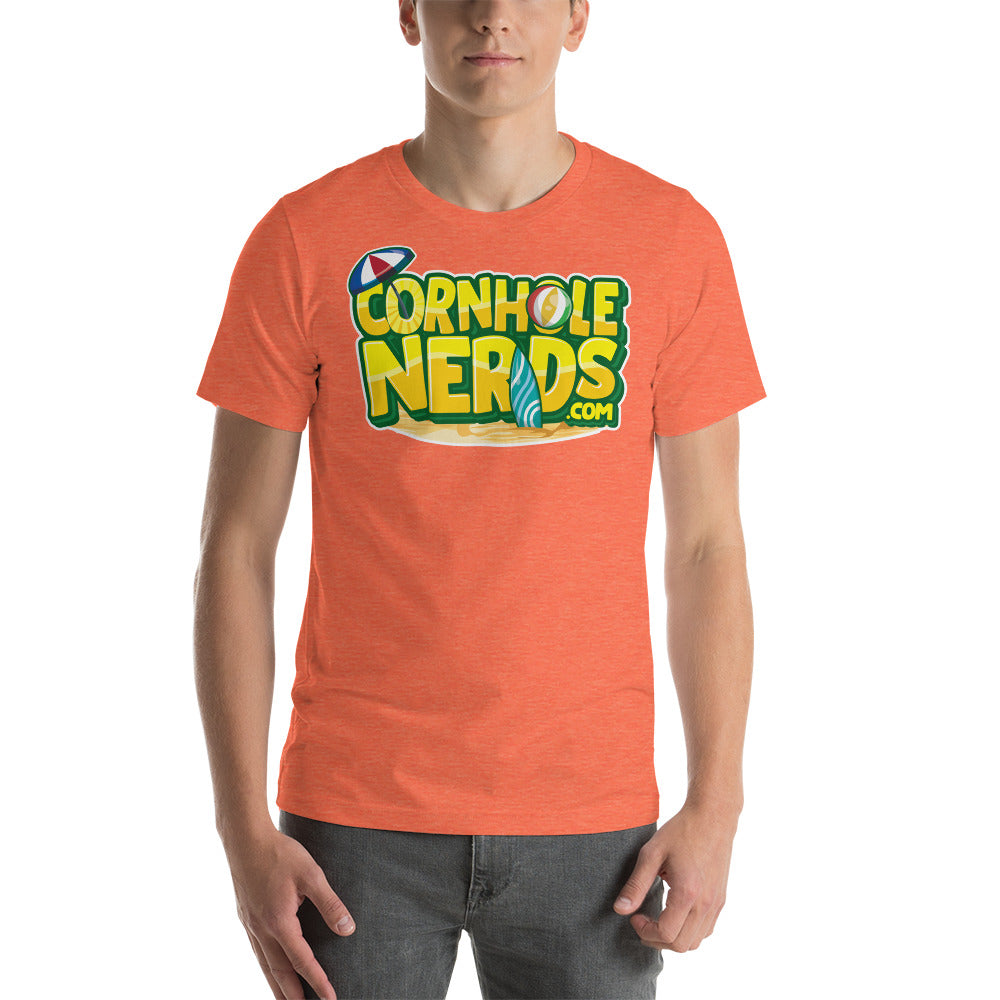 Cornhole Nerds Summer vibes Unisex t-shirt