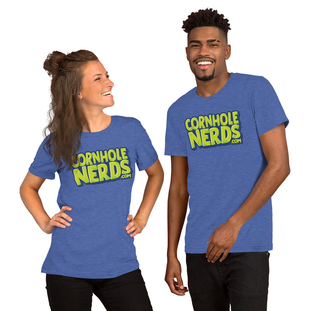 Pocono Cornhole Nerds Unisex t-shirt