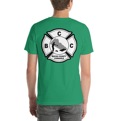 Front and Back Logo Short-Sleeve Unisex T-Shirt