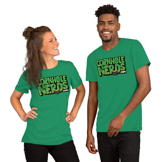 Cornhole Nerds Irish you good luck Unisex t-shirt