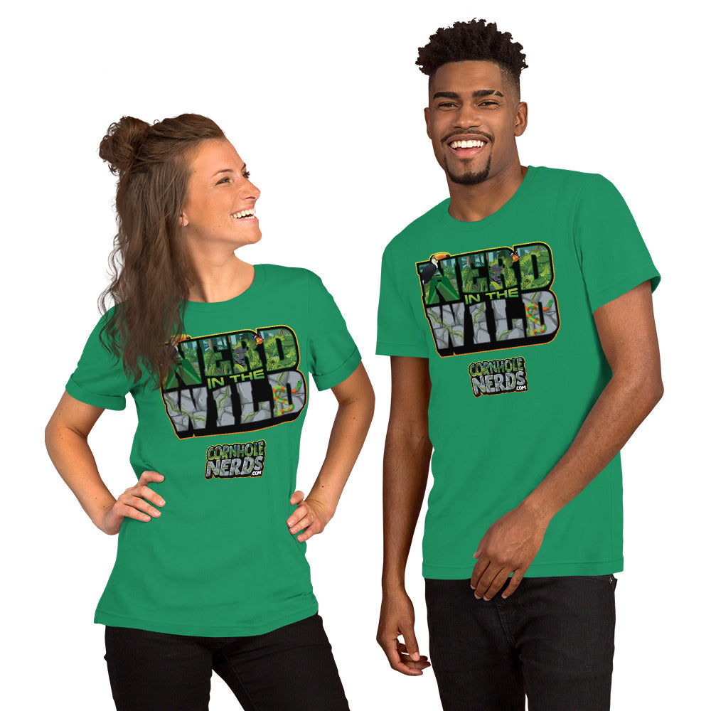 Nerd in the wild Unisex t-shirt