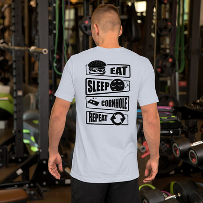 BCB Eat Sleep Cornhole Repeat T-Shirt