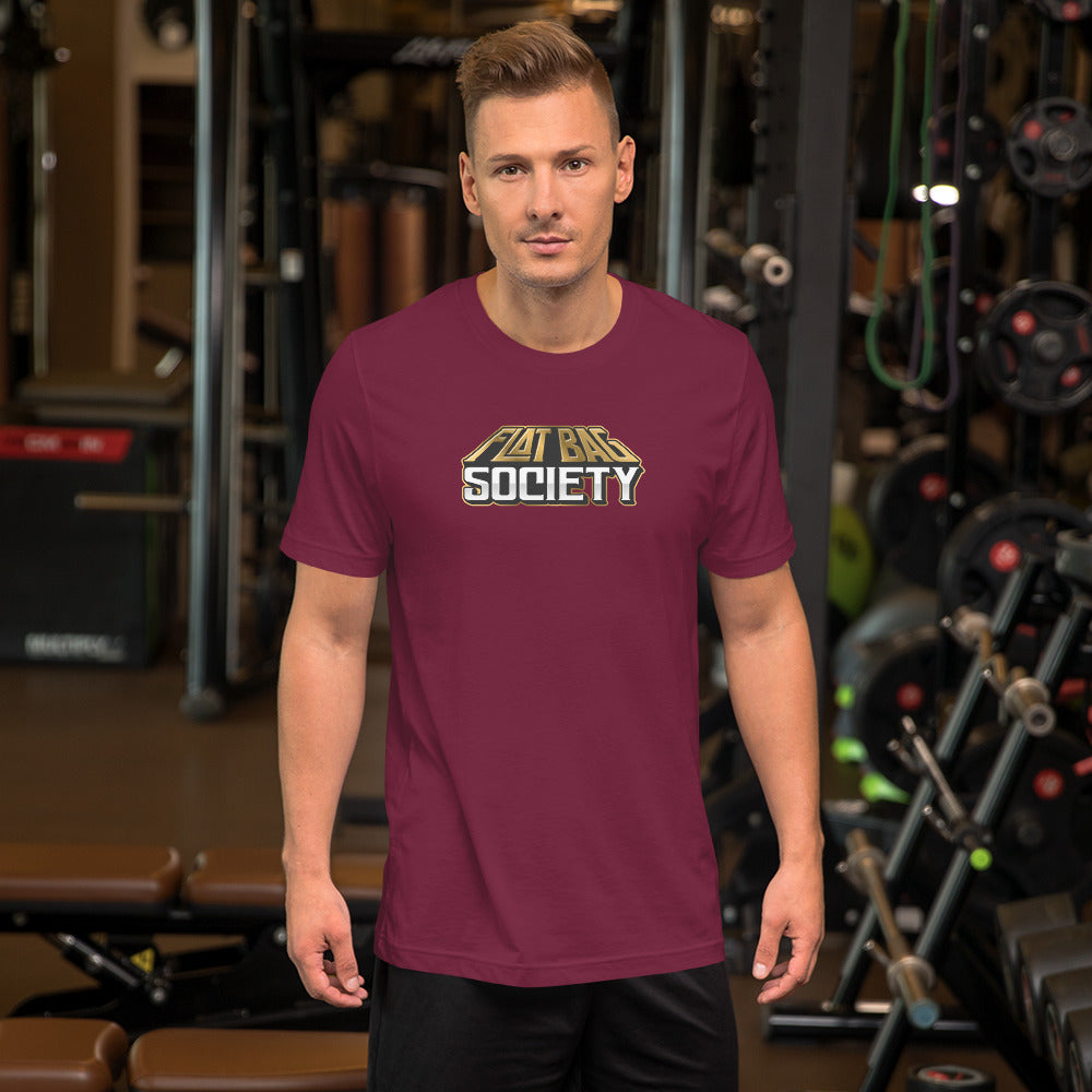 Flat Bag Society Unisex t-shirt