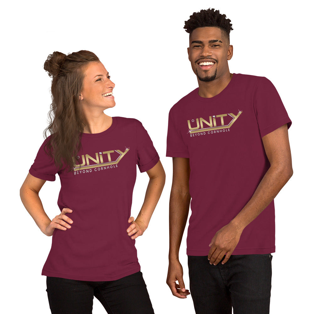 Unity Beyond Cornhole Unisex t-shirt