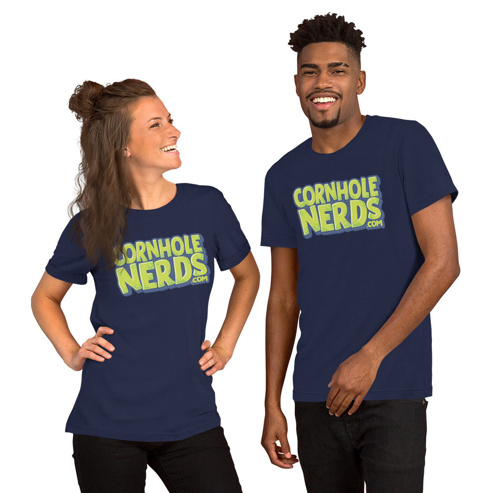 Pocono Cornhole Nerds Unisex t-shirt