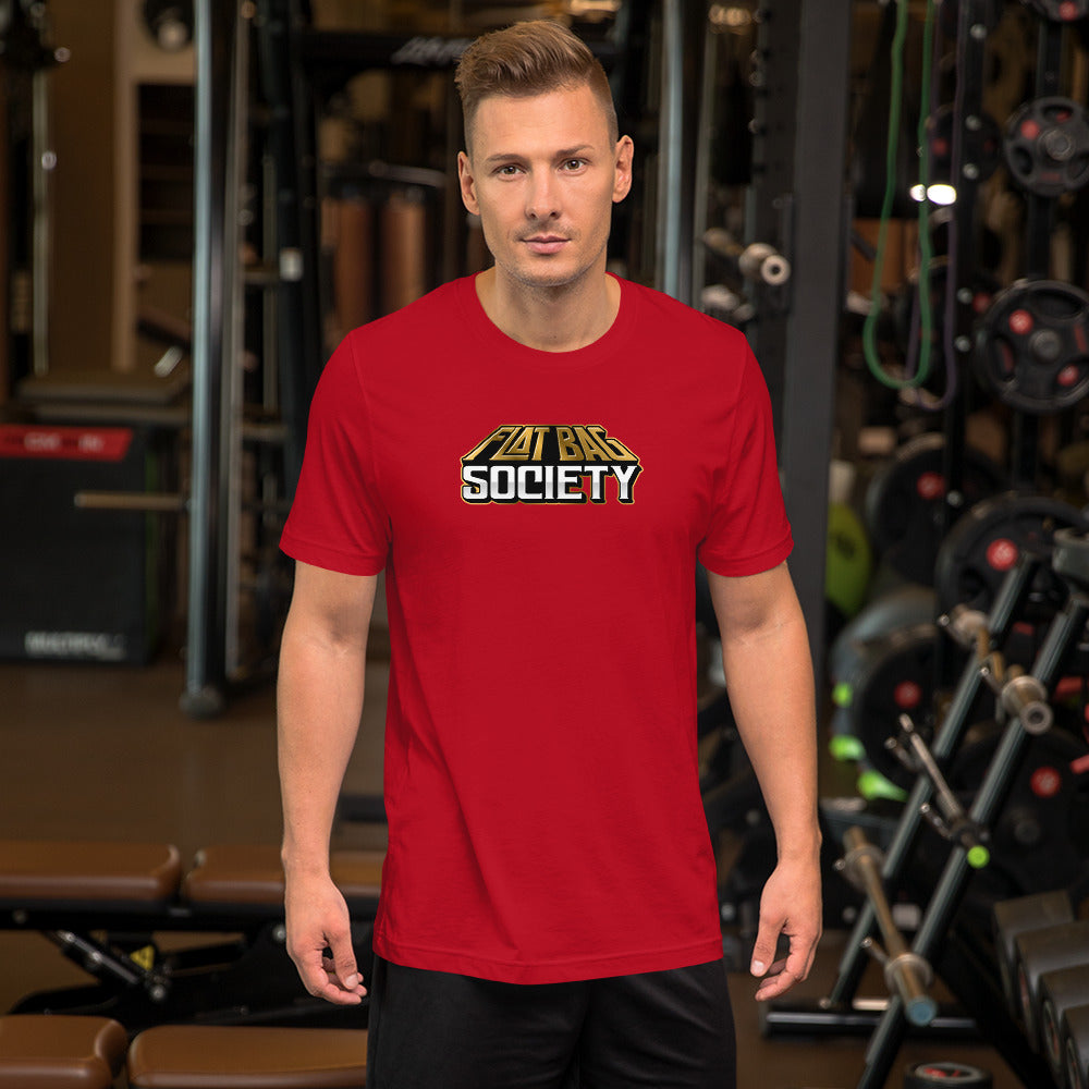 Flat Bag Society Unisex t-shirt