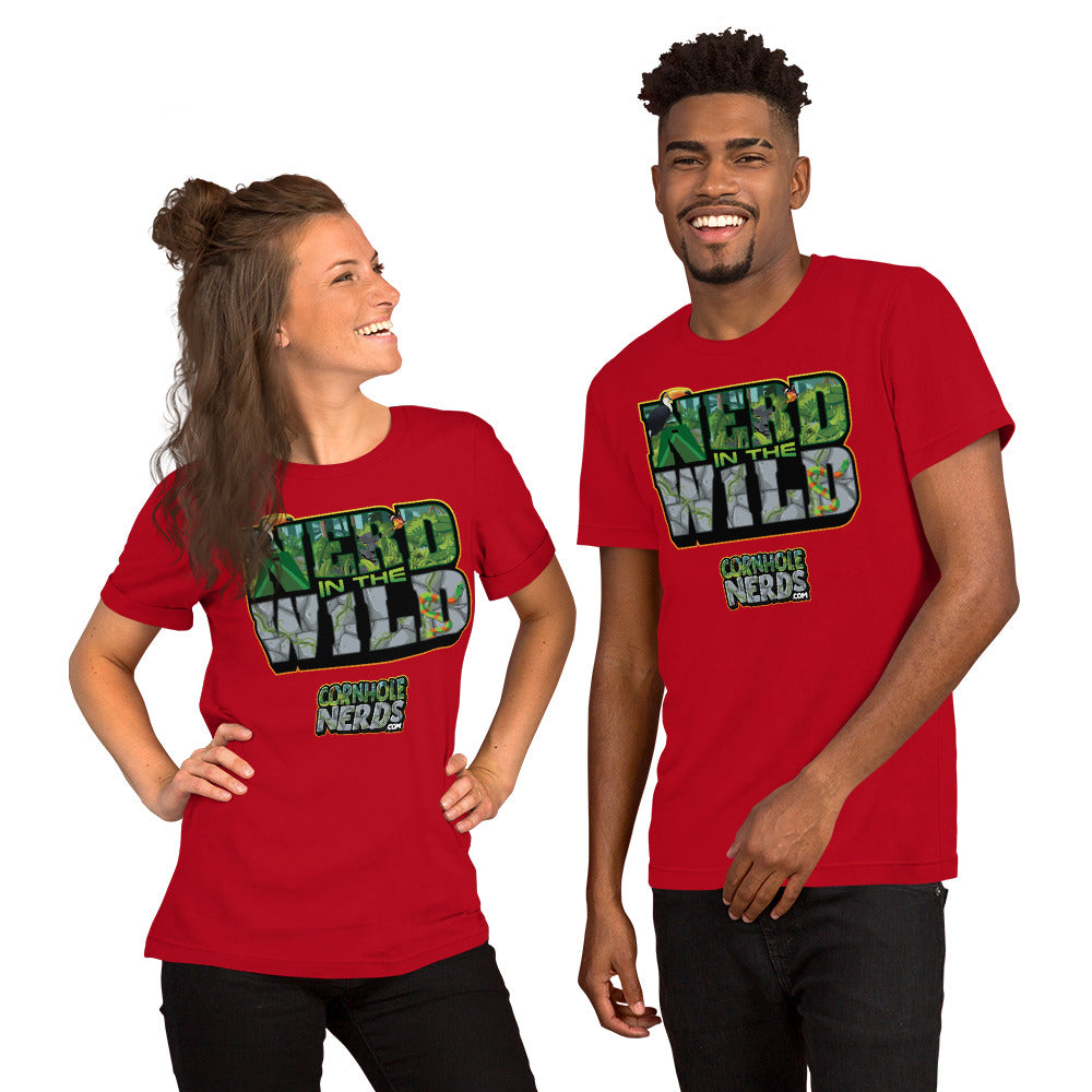 Nerd in the wild Unisex t-shirt