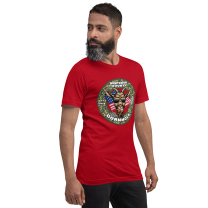 HCC Brownie's Veterans Salute Unisex t-shirt