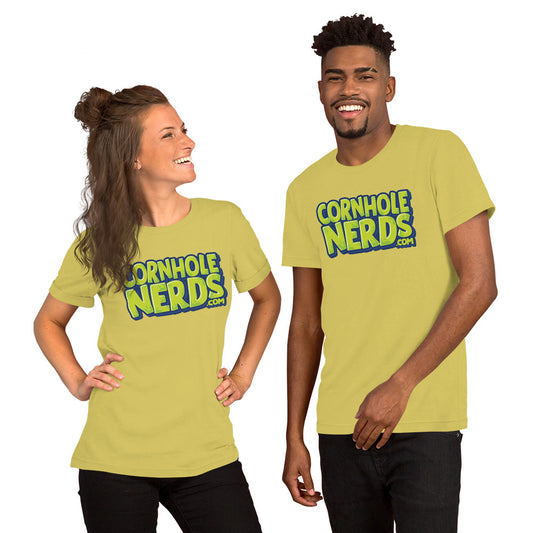 Pocono Cornhole Nerds Unisex t-shirt