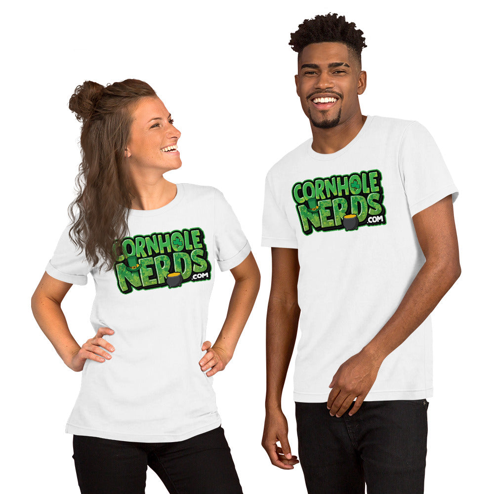 Cornhole Nerds Irish you good luck Unisex t-shirt