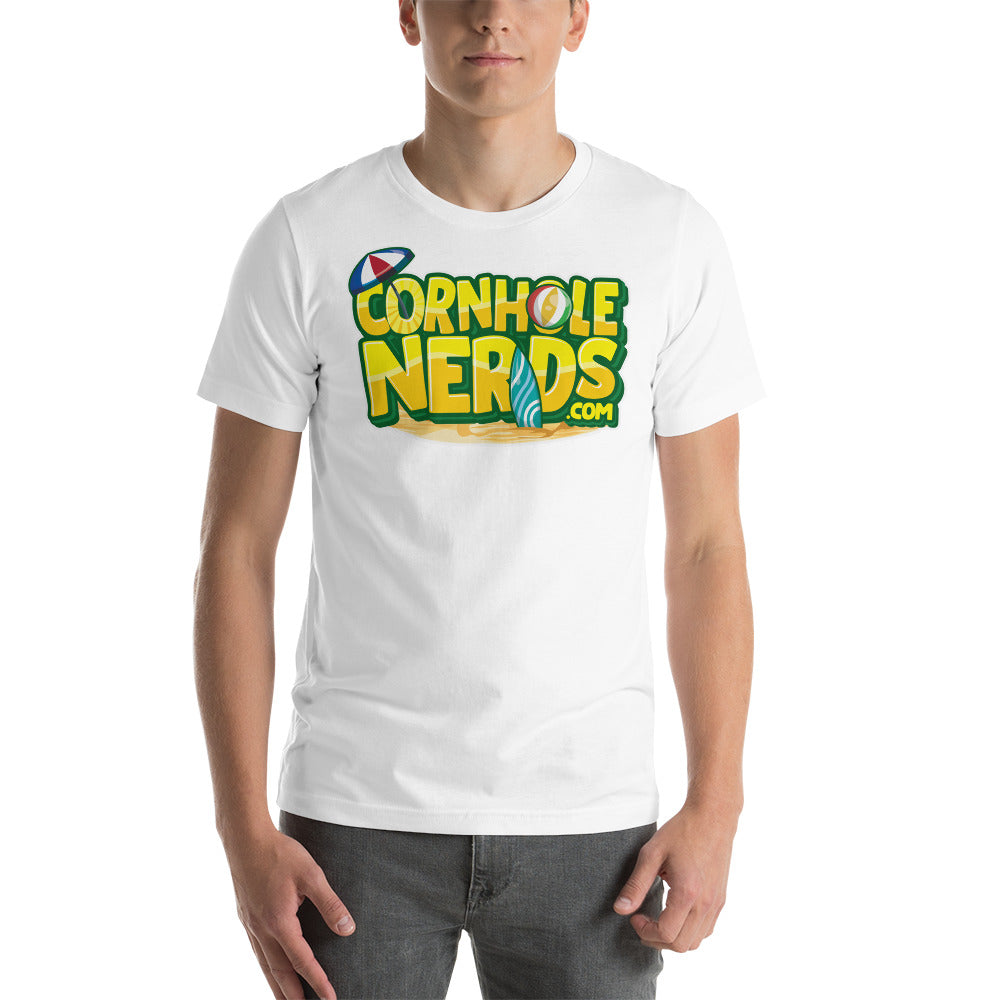 Cornhole Nerds Summer vibes Unisex t-shirt