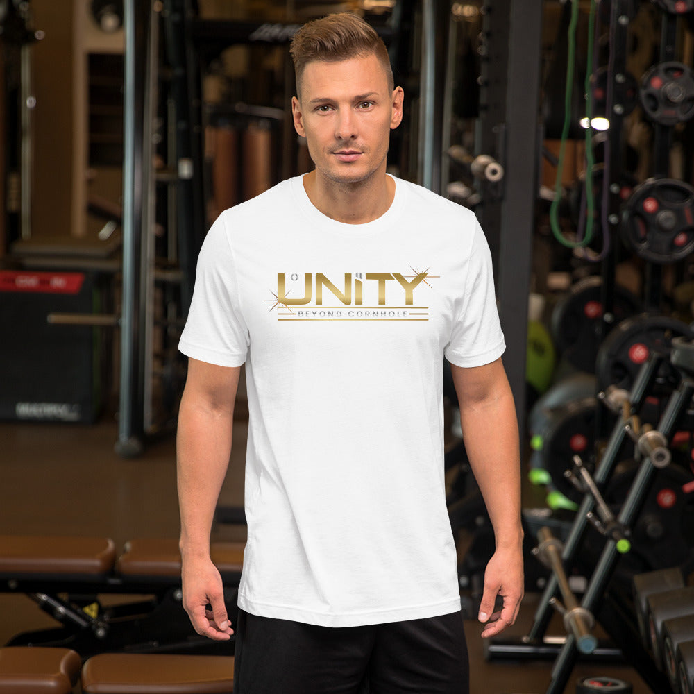 Unity Beyond Cornhole Unisex t-shirt