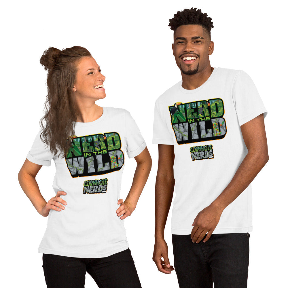 Nerd in the wild Unisex t-shirt