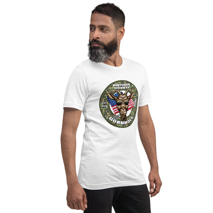 HCC Brownie's Veterans Salute Unisex t-shirt
