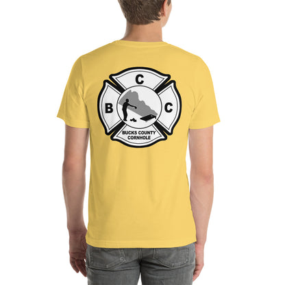 Front and Back Logo Short-Sleeve Unisex T-Shirt