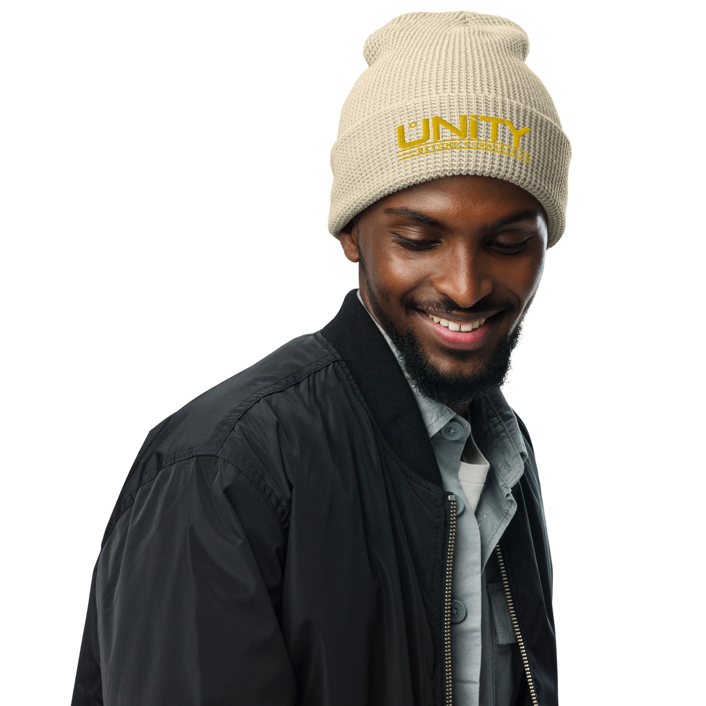 Unity Beyond Cornhole Waffle beanie