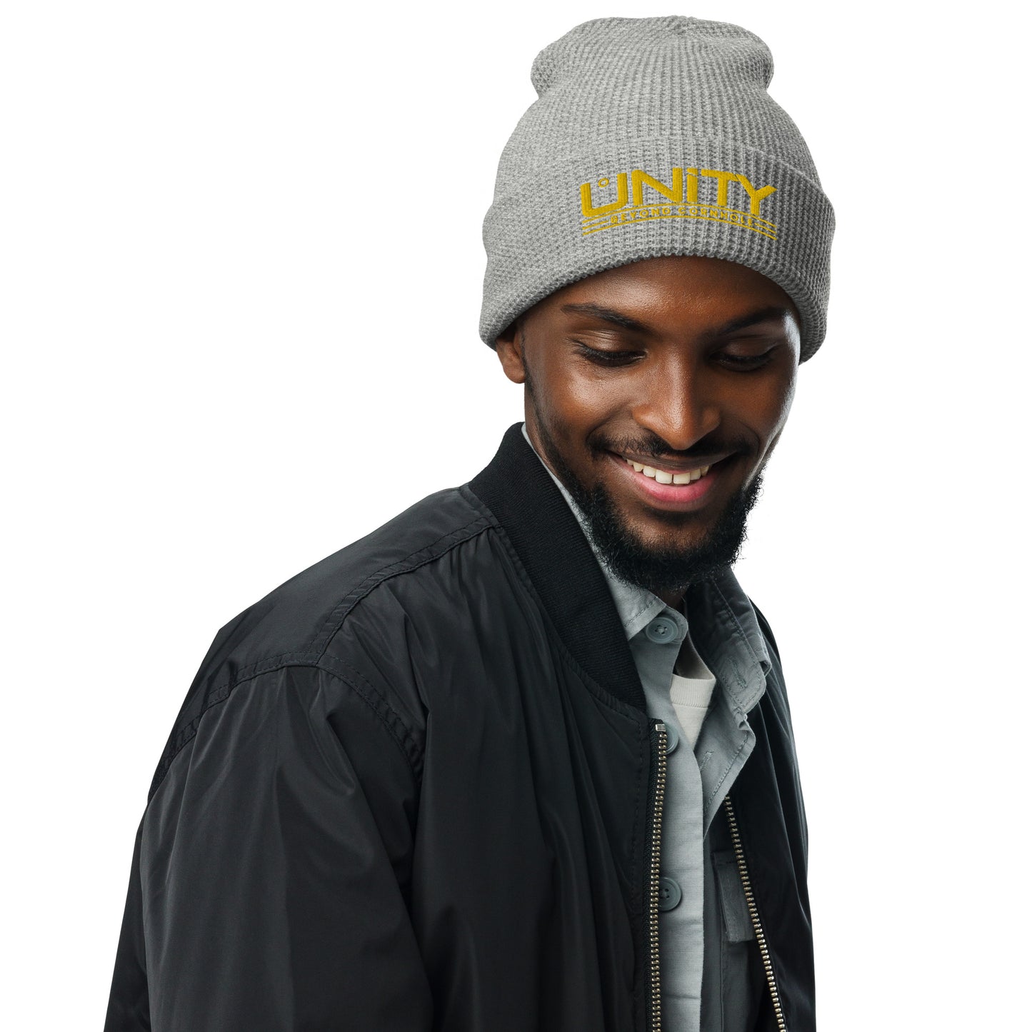 Unity Beyond Cornhole Waffle beanie