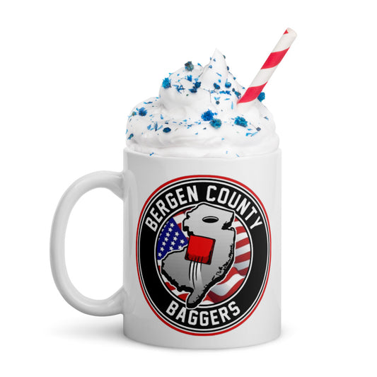 Bergen County Baggers mug