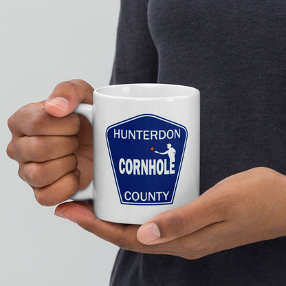 Hunterdon County Cornhole mug