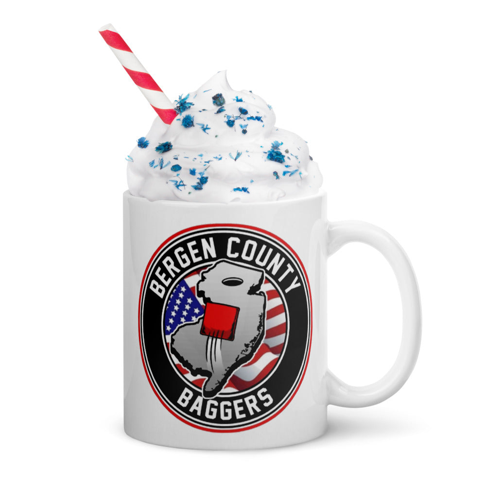 Bergen County Baggers mug