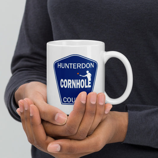 Hunterdon County Cornhole mug