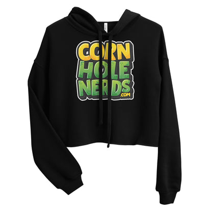 CornholeNerds.com Crop Hoodie