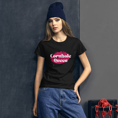 Cornhole Queen women's t-shirt