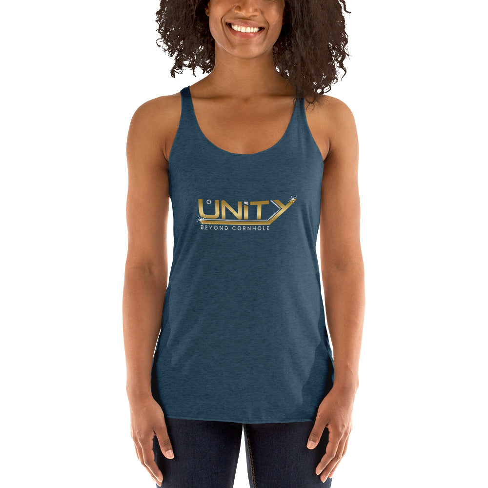 Unity Beyond Cornhole Women's Racerback Tank