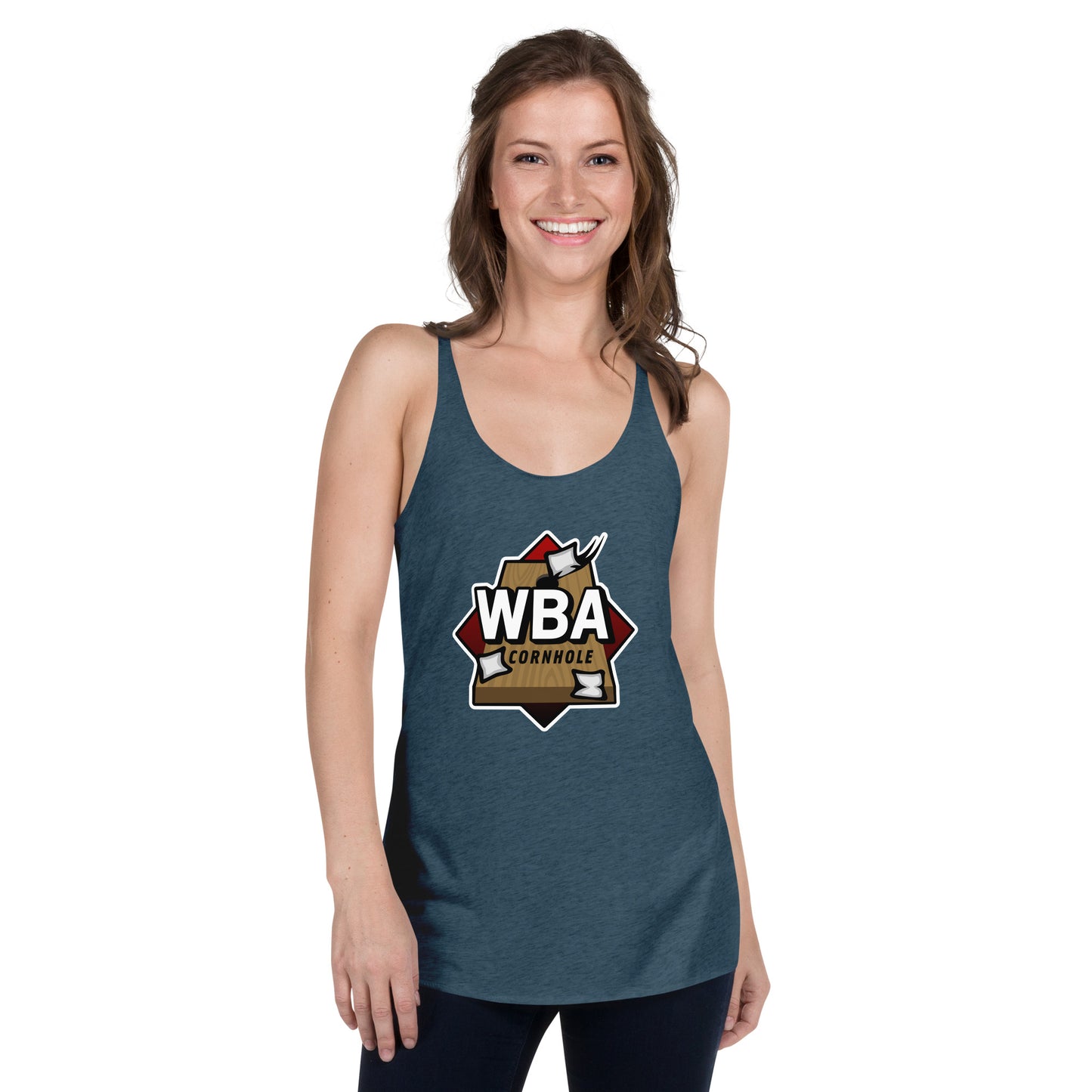 WBA Cornhole Women's Racerback Tank