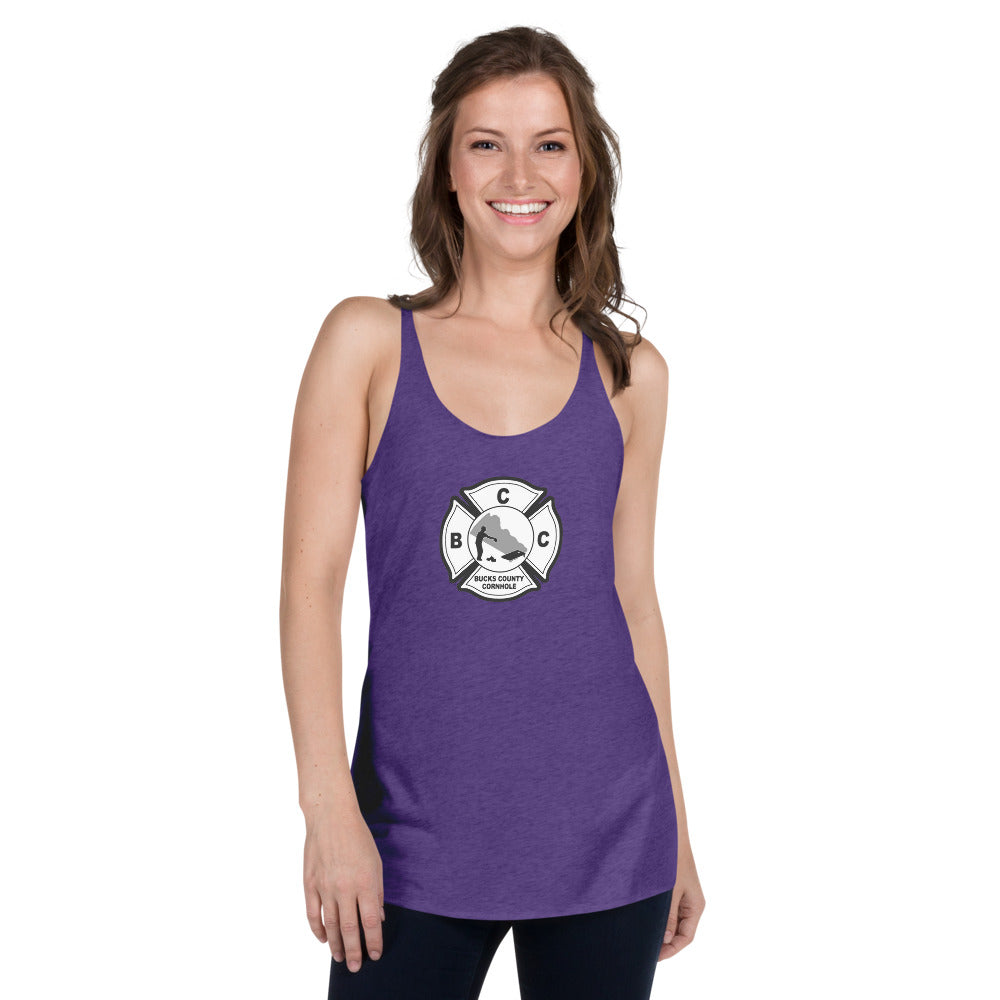 Bucks County Cornhole Women's Racerback Tank