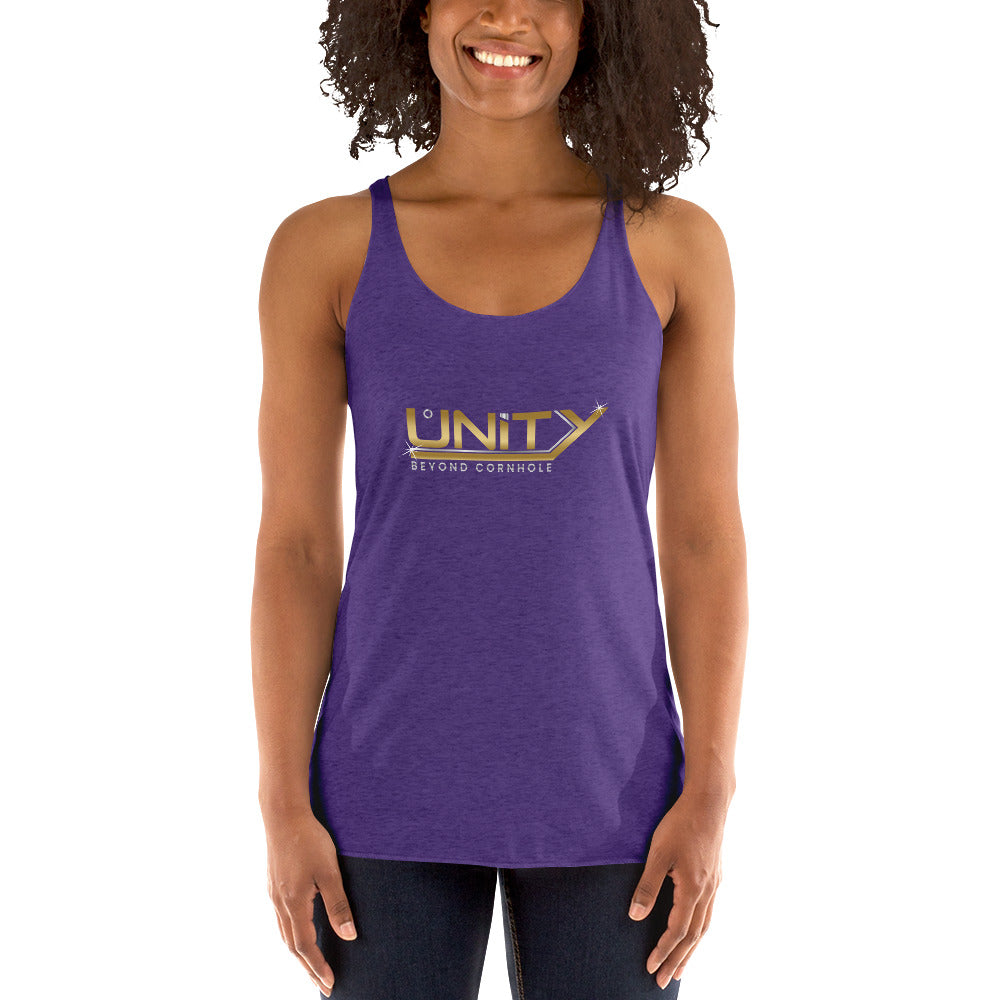 Unity Beyond Cornhole Women's Racerback Tank