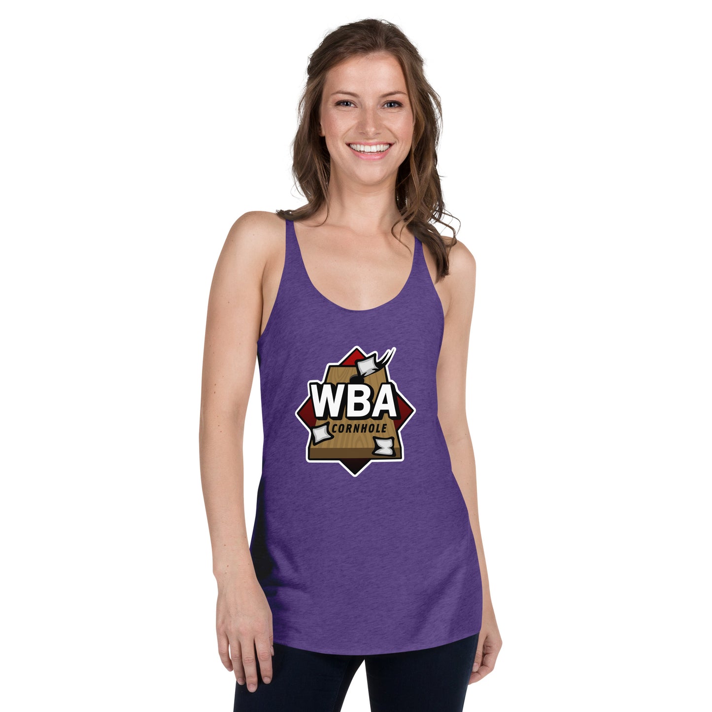 WBA Cornhole Women's Racerback Tank