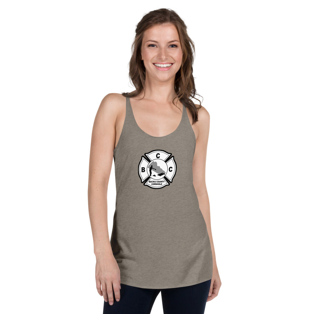 Bucks County Cornhole Women's Racerback Tank