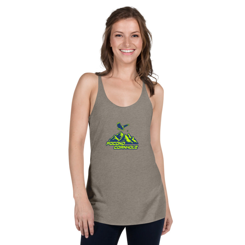 Pocono Cornhole Women's Racerback Tank