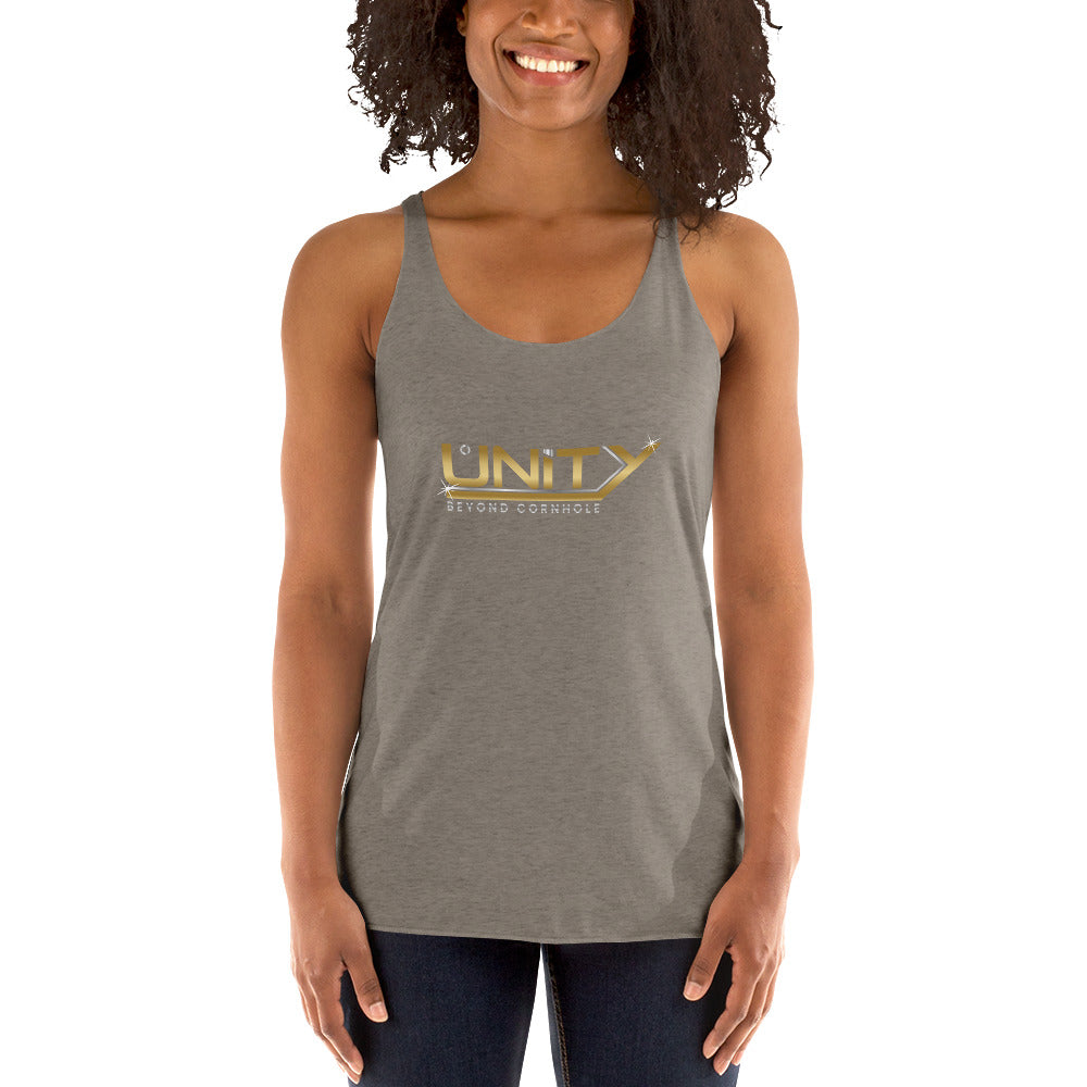 Unity Beyond Cornhole Women's Racerback Tank