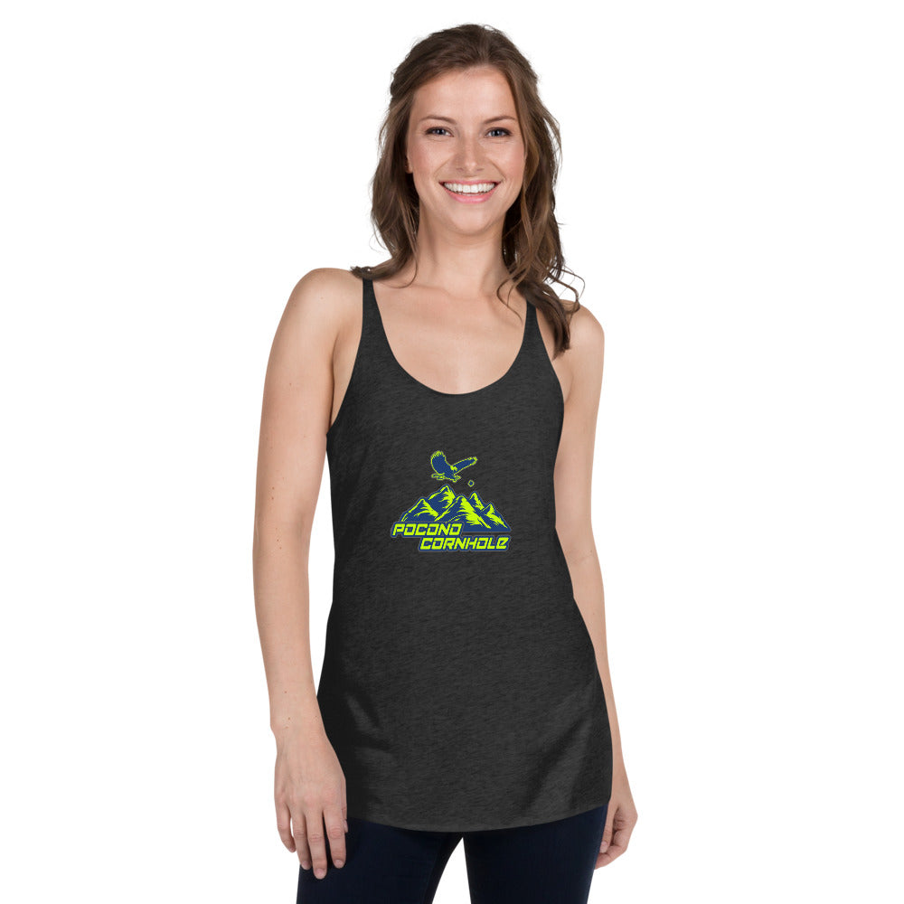 Pocono Cornhole Women's Racerback Tank