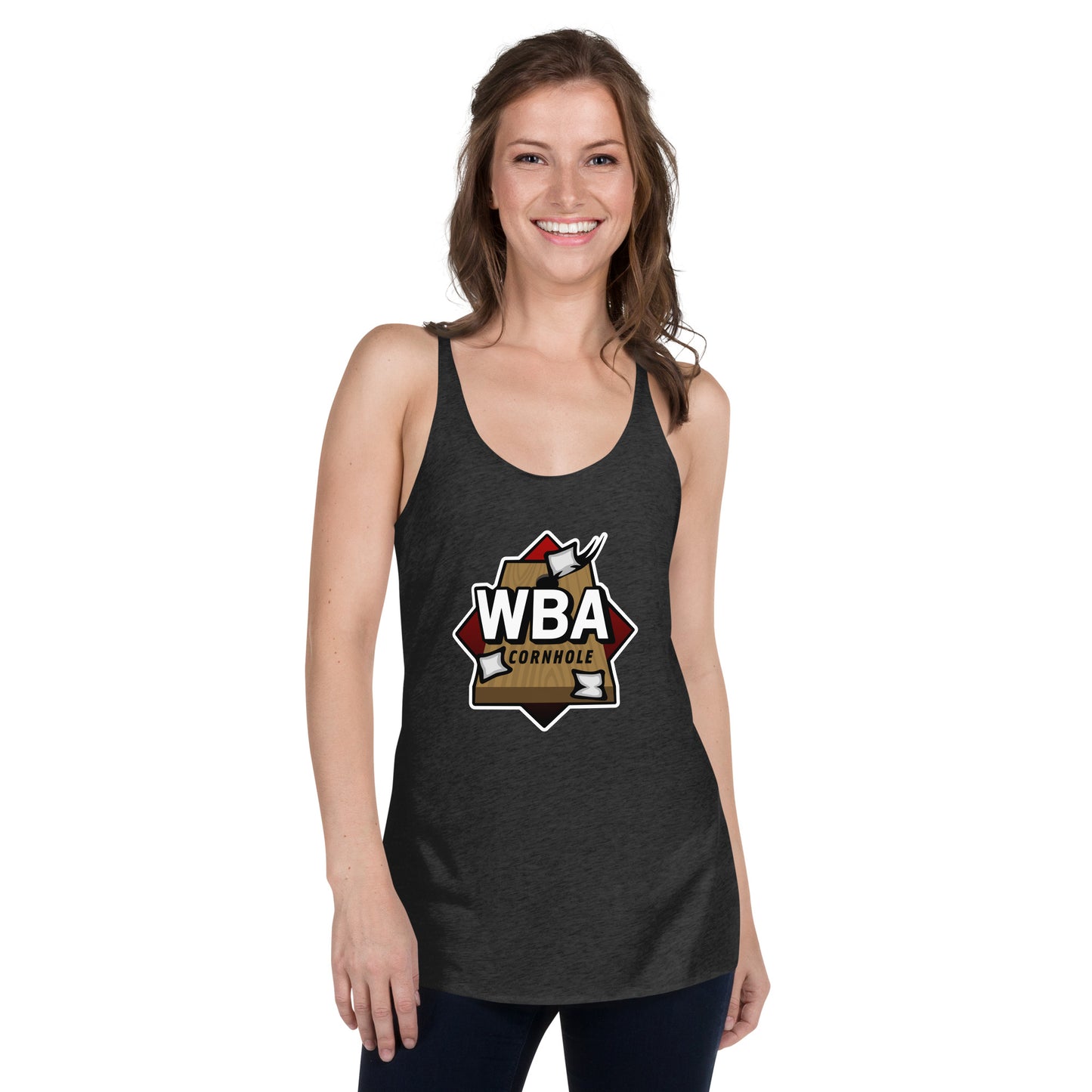 WBA Cornhole Women's Racerback Tank