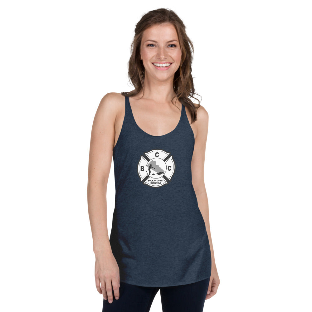 Bucks County Cornhole Women's Racerback Tank