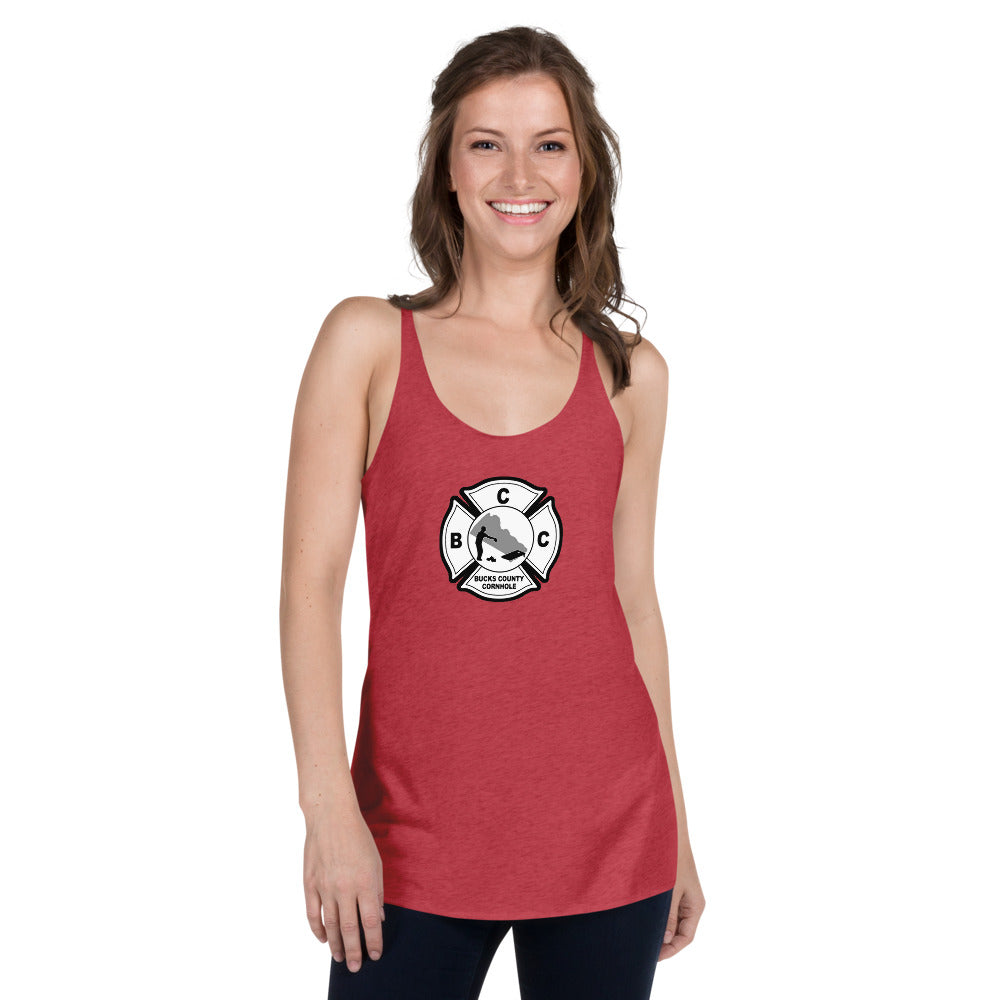 Bucks County Cornhole Women's Racerback Tank