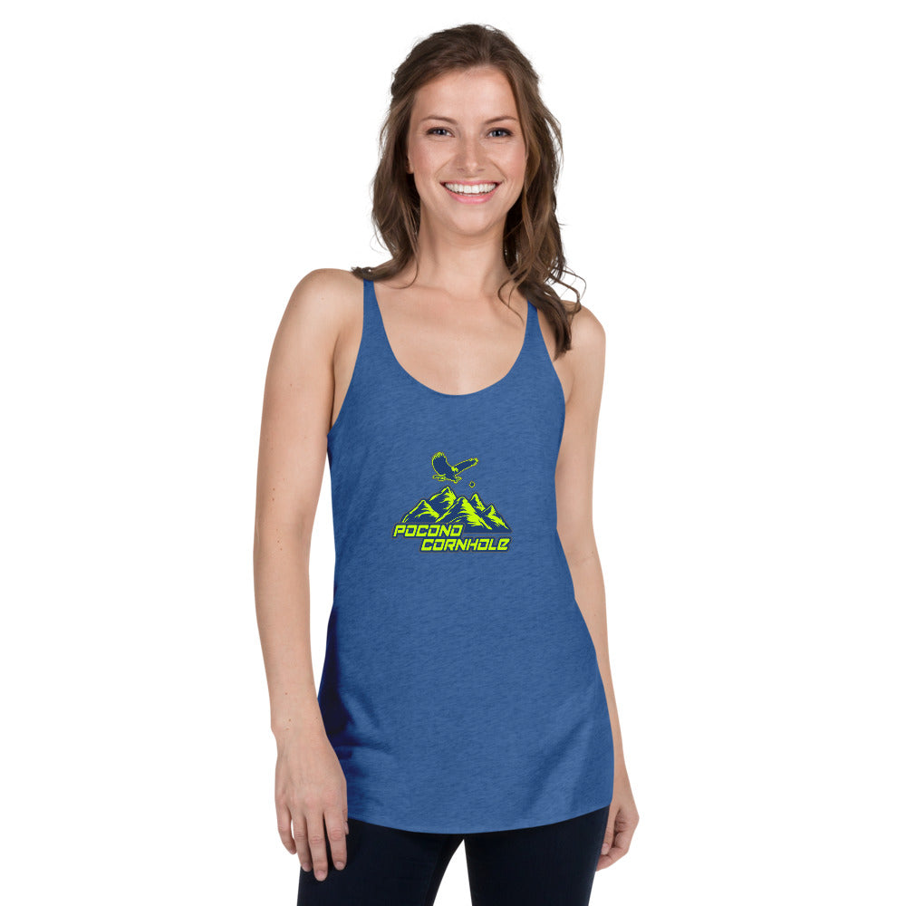 Pocono Cornhole Women's Racerback Tank