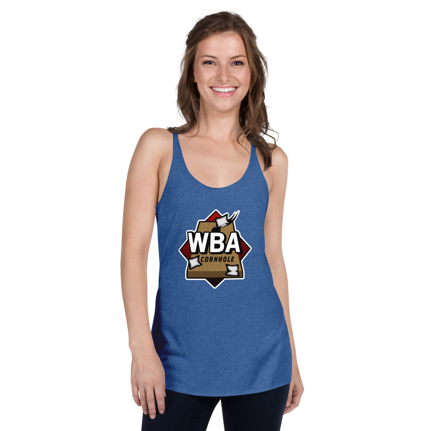 WBA Cornhole Women's Racerback Tank