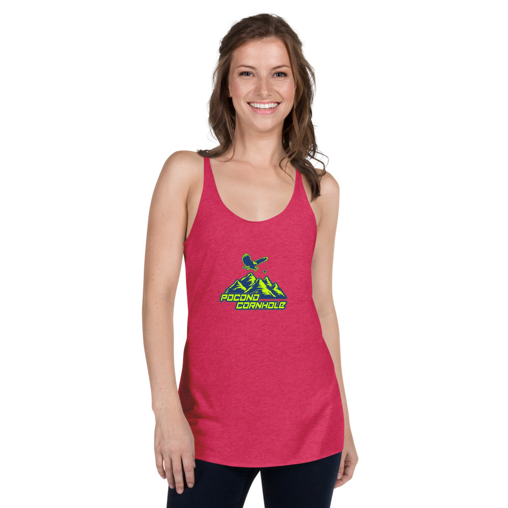 Pocono Cornhole Women's Racerback Tank