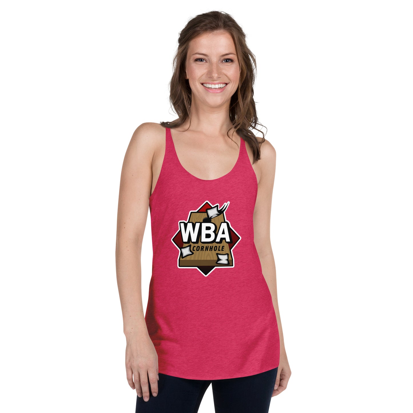 WBA Cornhole Women's Racerback Tank