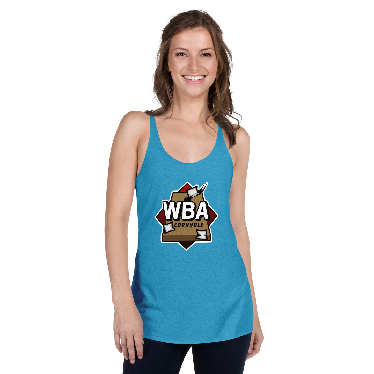 WBA Cornhole Women's Racerback Tank