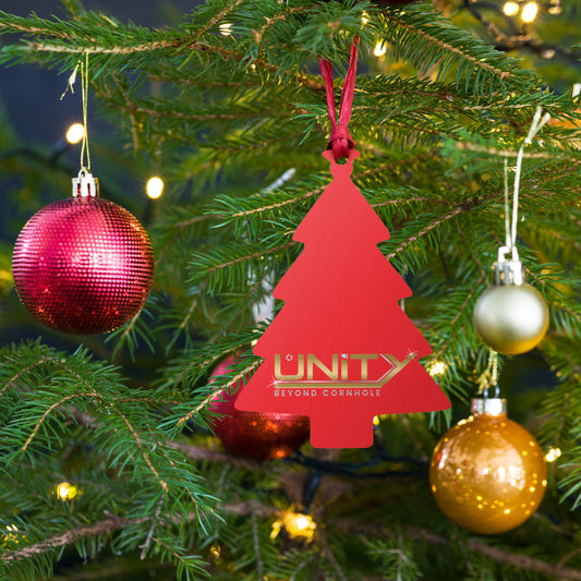 Unity Beyond Cornhole Wooden ornament