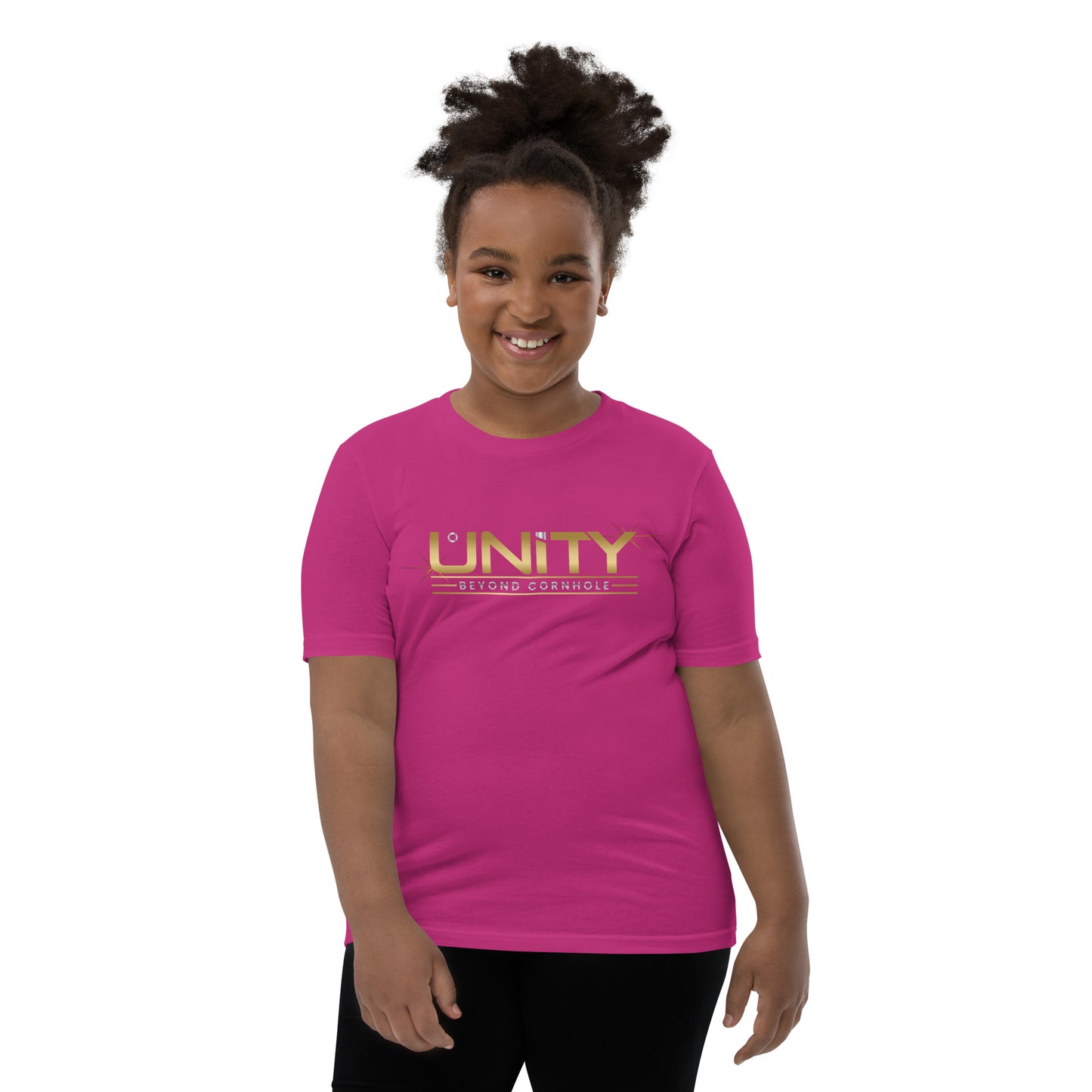 Unity Beyond Cornhole Youth Short Sleeve T-Shirt