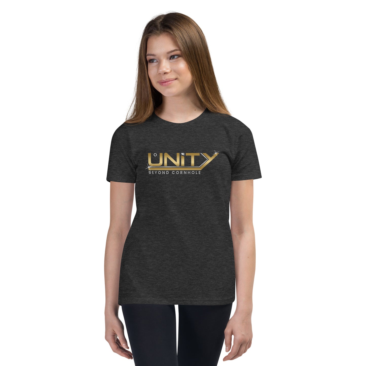 Unity Beyond Cornhole Youth Short Sleeve T-Shirt