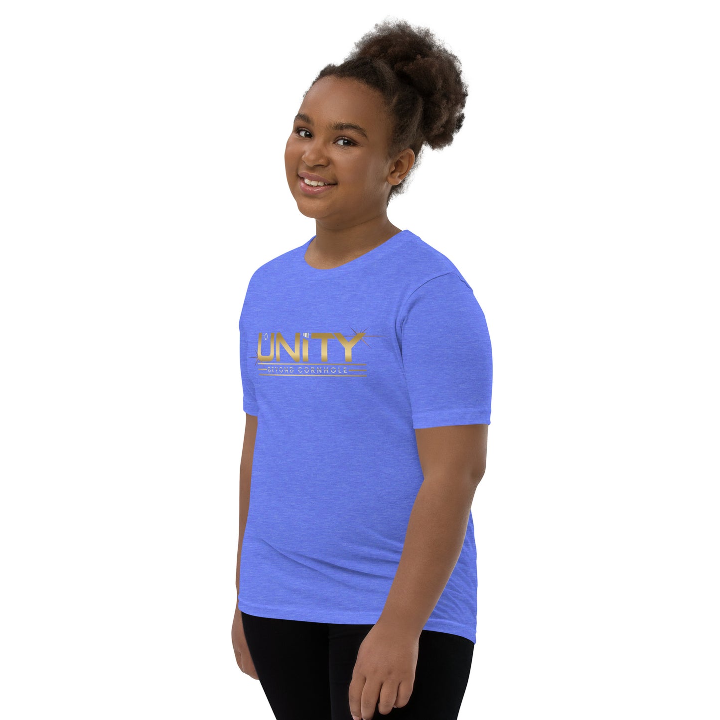 Unity Beyond Cornhole Youth Short Sleeve T-Shirt